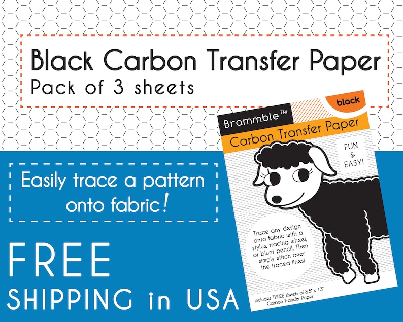 carbon transfer paper for fabric