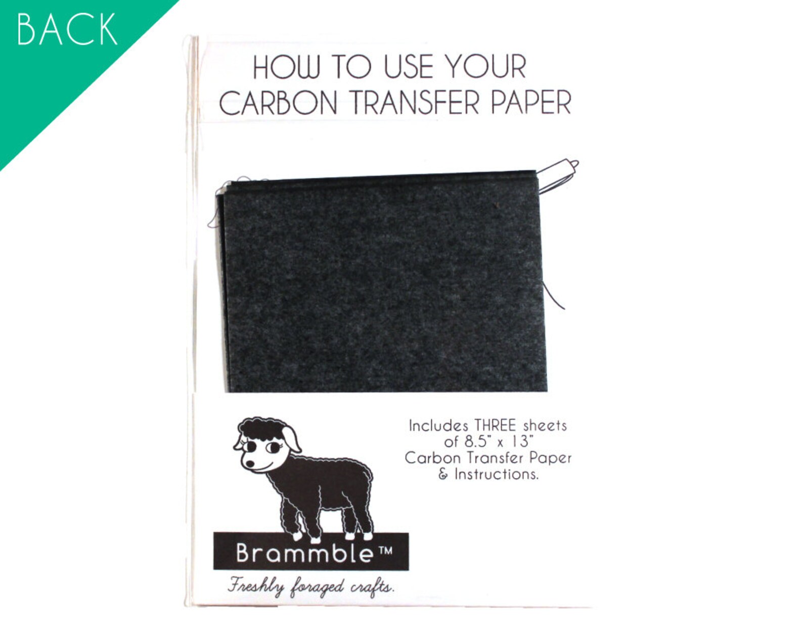 Carbon Transfer Paper for Image Transfer onto Fabric Paper Etsy