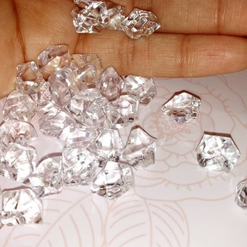 Small Fake Ice Cubes Resin Craft Dollhouse Fake Ice Etsy