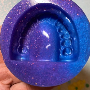 Denture mold | shiny denture keychain mold | teeth mold | resin denture mold | denture keychain | miniature denture mold