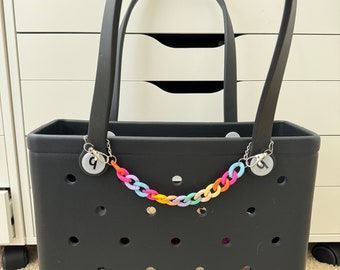 Bogg Bag accessory | Bag charm | Bag chain link | acrylic chain link |