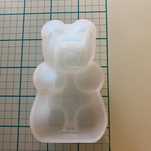 Large Gummy Bear Mold Silicone Bear Mold Candy Bear Mold 3 Inch Length Gummy  Bear Mold Shiny Bear Mold 