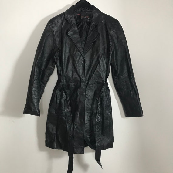 all saints red leather jacket