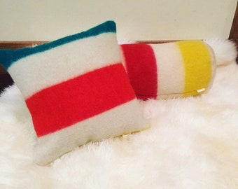 Hudson Bay Pillow Etsy
