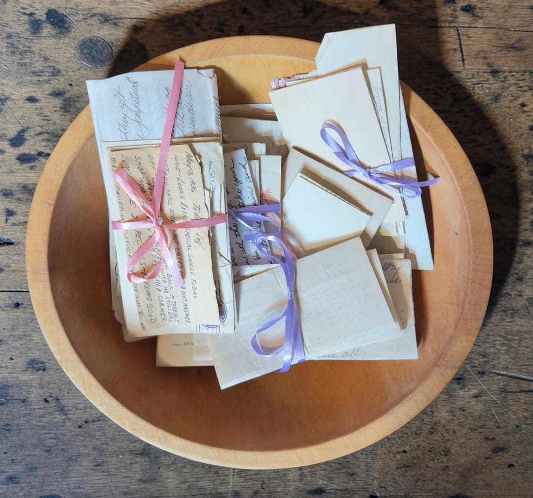 Vintage 1930/40s Love Letters Bundles / From Bob to Iona / Authentic ...