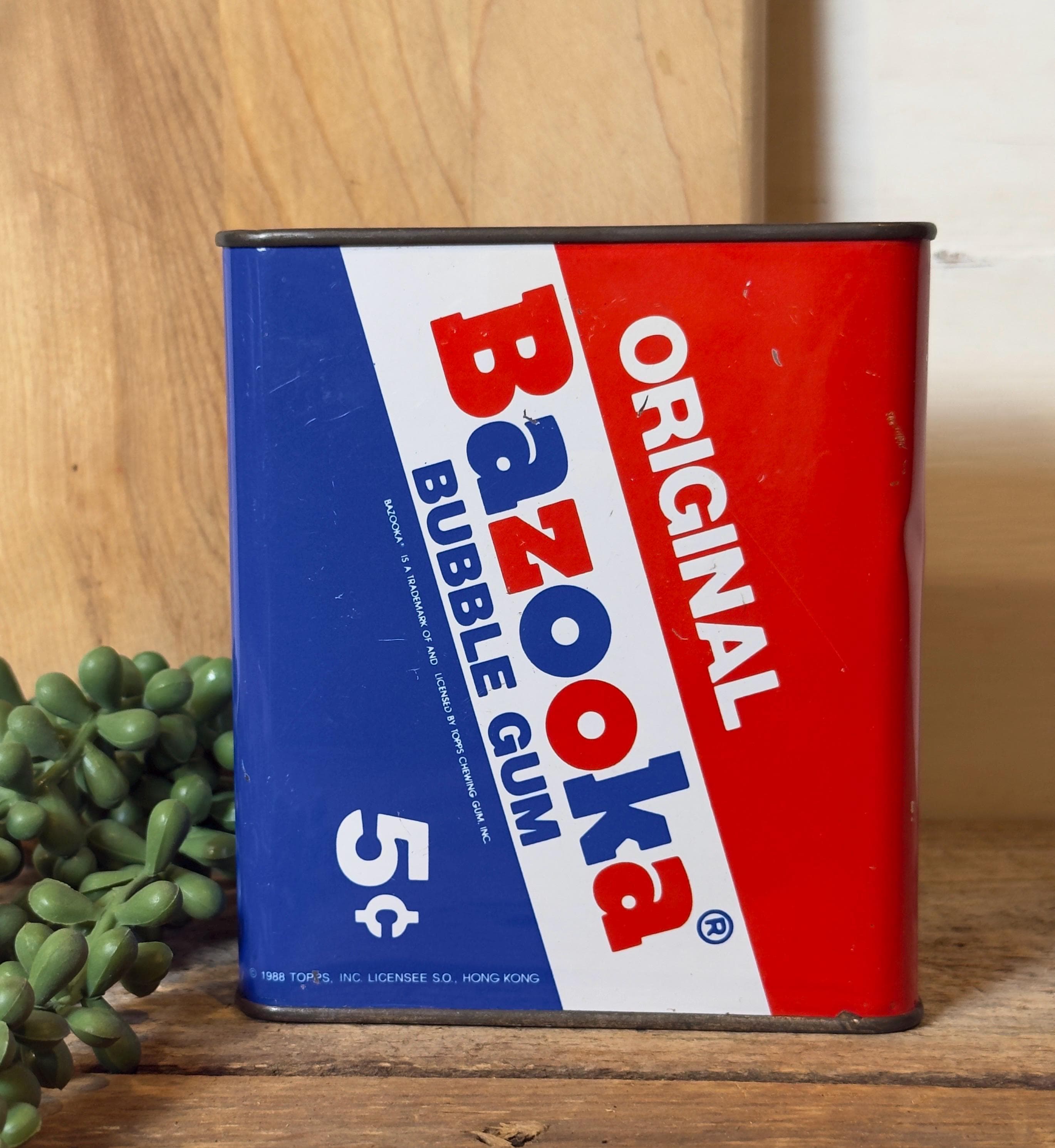Bazooka Gum Tin - Etsy