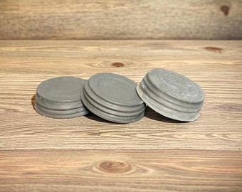 Antique Mason Ball Zinc Jar Lid / Farmhouse Decor