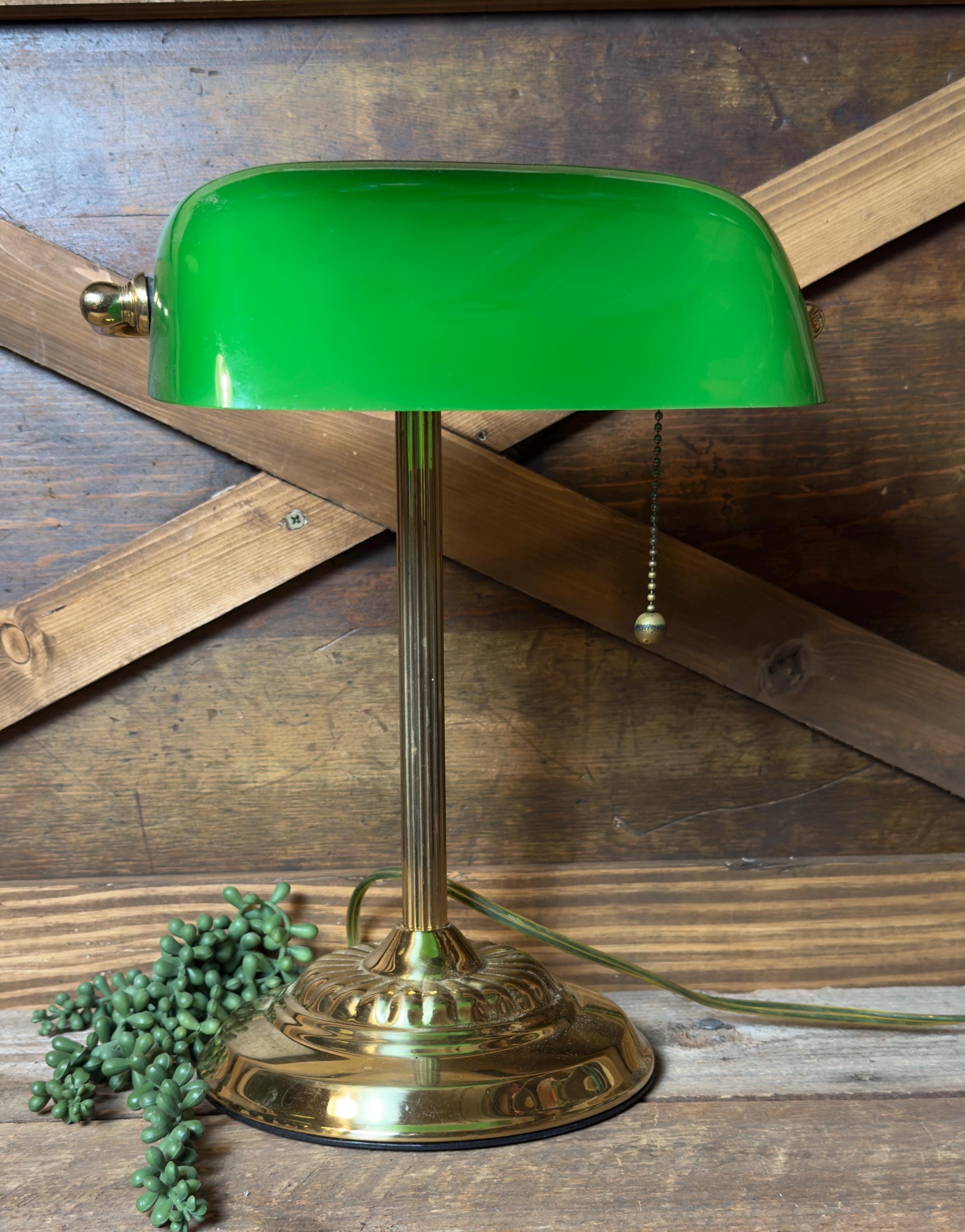 Antique bankers lamp - Etsy 日本