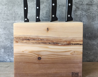 Knife block, knife holder, knife block