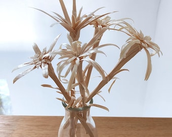 Edelweiss, hand-carved from wood