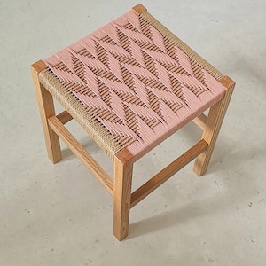 Handmade low stool