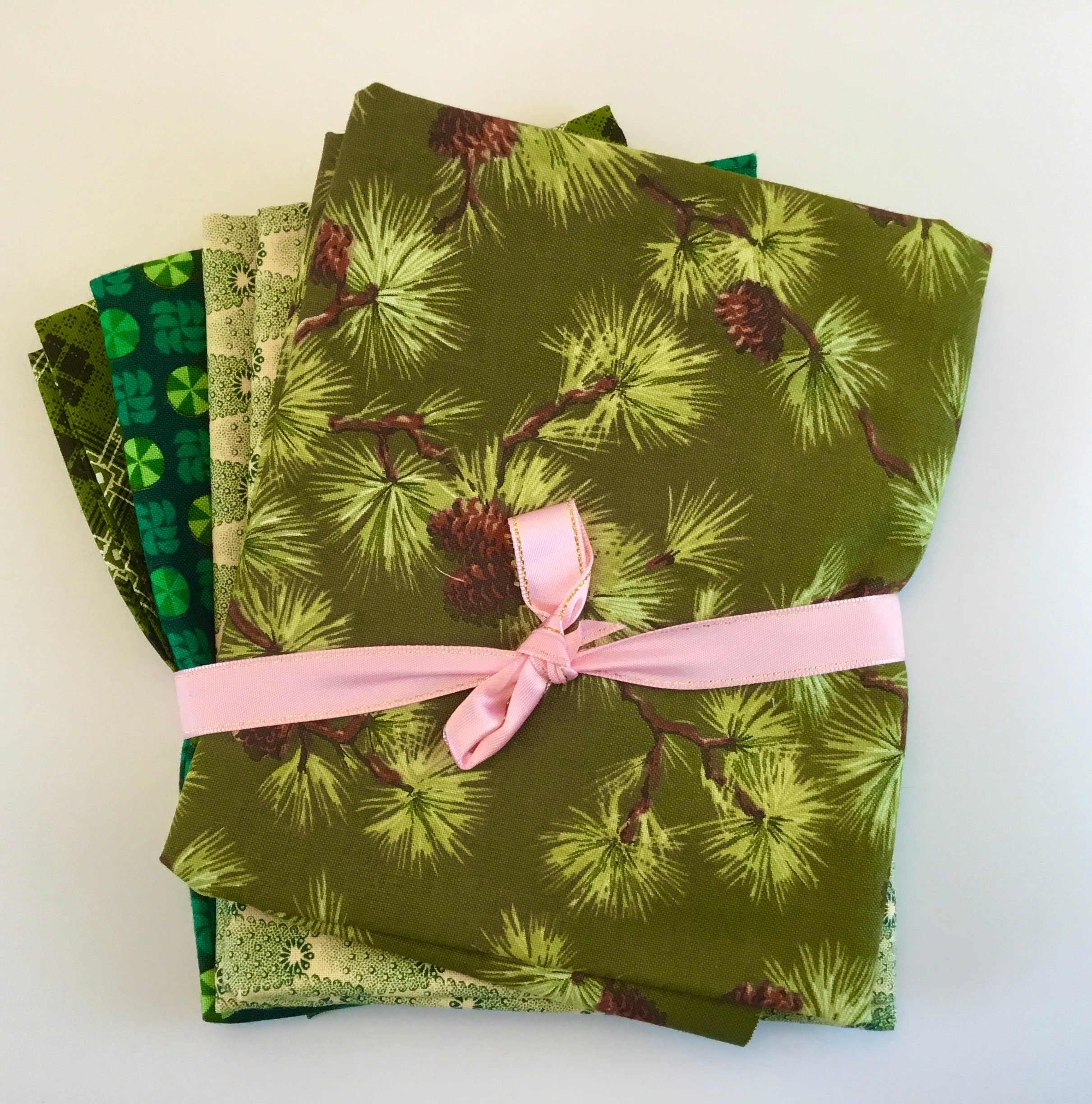 24 Cotton Fabric Fat Quarters coordinated mixed colour Etsy