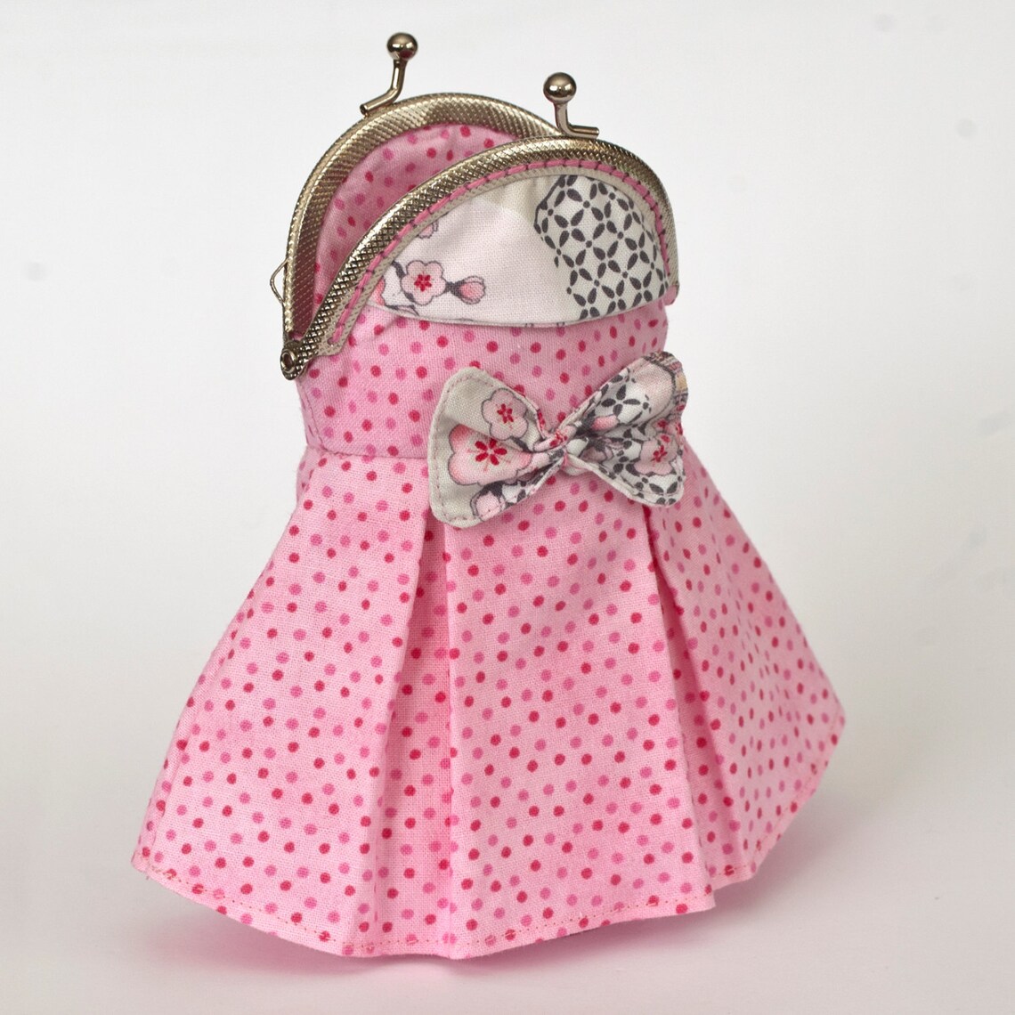 Collectible Pink Dress Shaped Purse/phone Case Jewellery Etsy