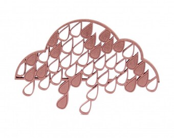 Cloud "wood motif decoration