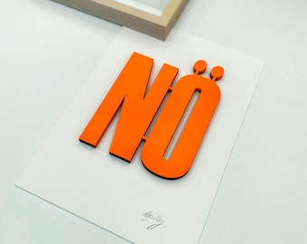 Lower Austria - 3D wooden lettering