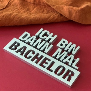 Eu sou solteiro - letras 3D
