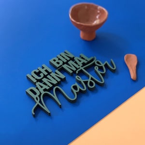 Serei um mestre - letras 3D