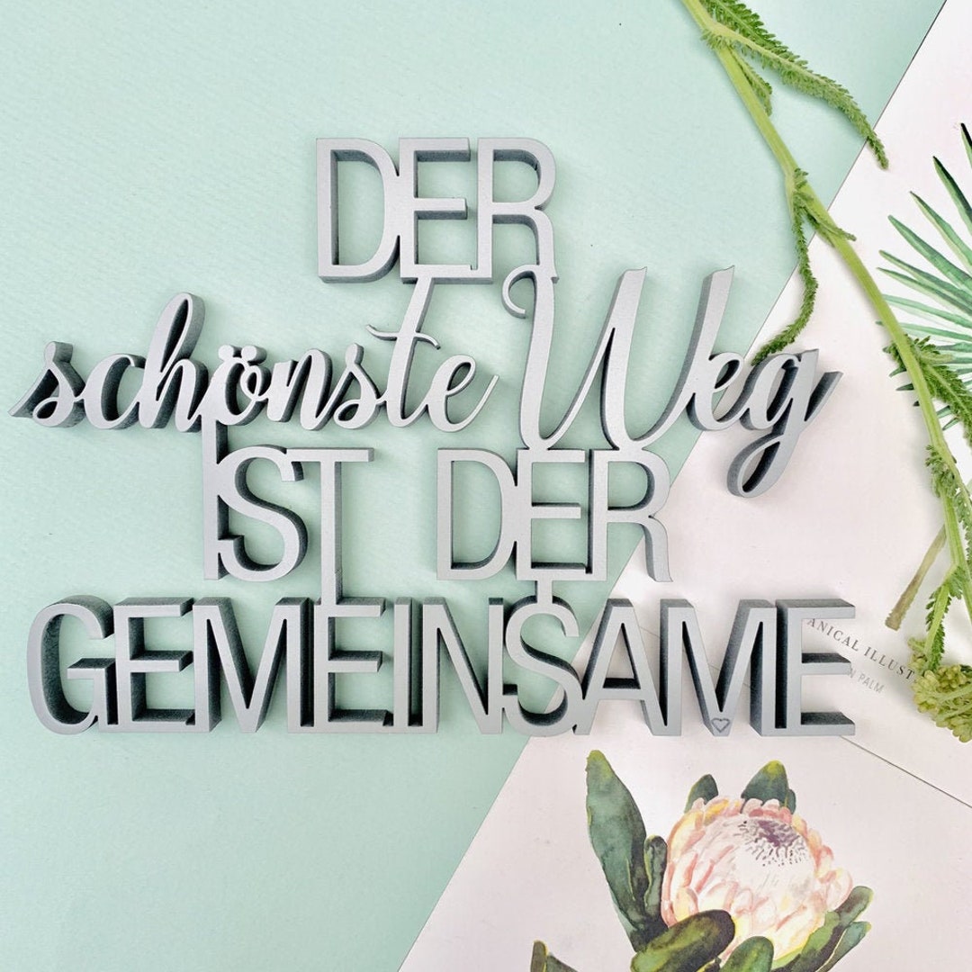 DER schönste Weg ist der GEMEINSAME Etsy.de