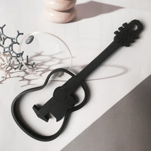 Guitar&quot; wooden motif decoration