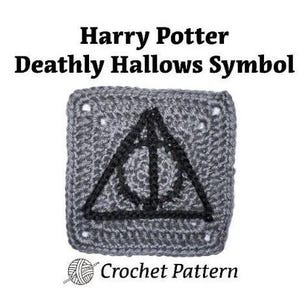 Deathly Hallows Crochet Pattern - Etsy