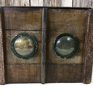 Geweldige Southern Appalachian wandkast met decoratieve elementen