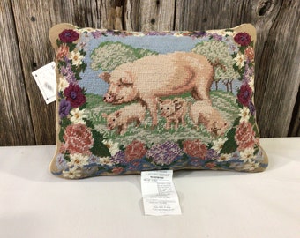 small needlepoint pillows