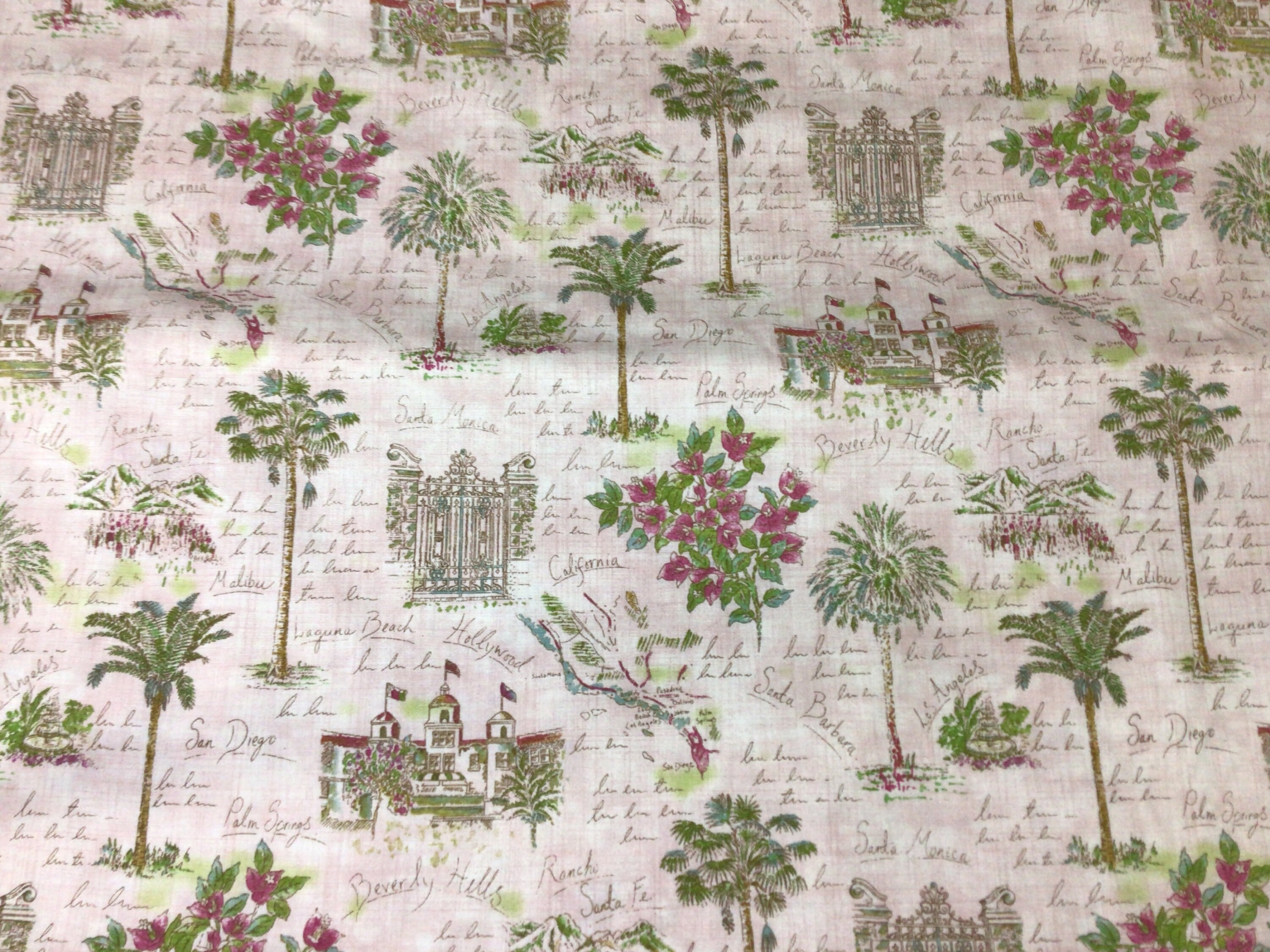 Waverly Deane Shore Drapery Fabric