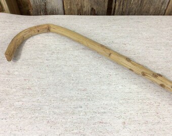 Vintage cane made of a garden stalk