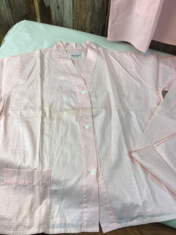 Great vintage 3 piece Heiress pajama set Size 38 - image 2