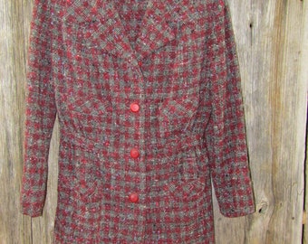 Cool 1940s wool Rothmoor woman's suit