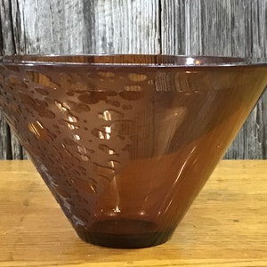 Art glass bowl by Soichiro Sasakura for Sasaki
