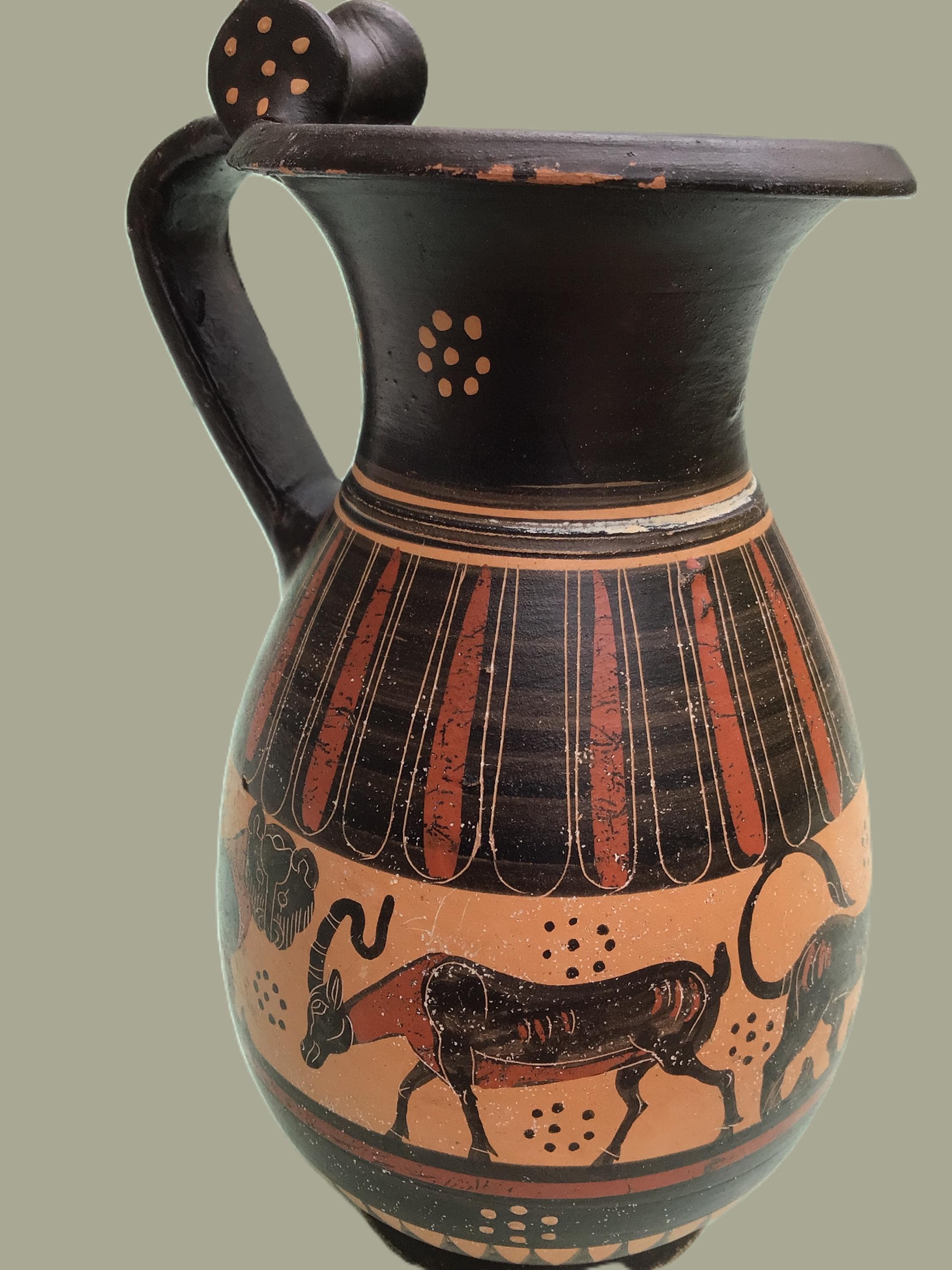 ヴィンテージの博物館模造ギリシャの水差し - Etsy 日本