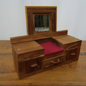 Handmade dresser style jewelry box