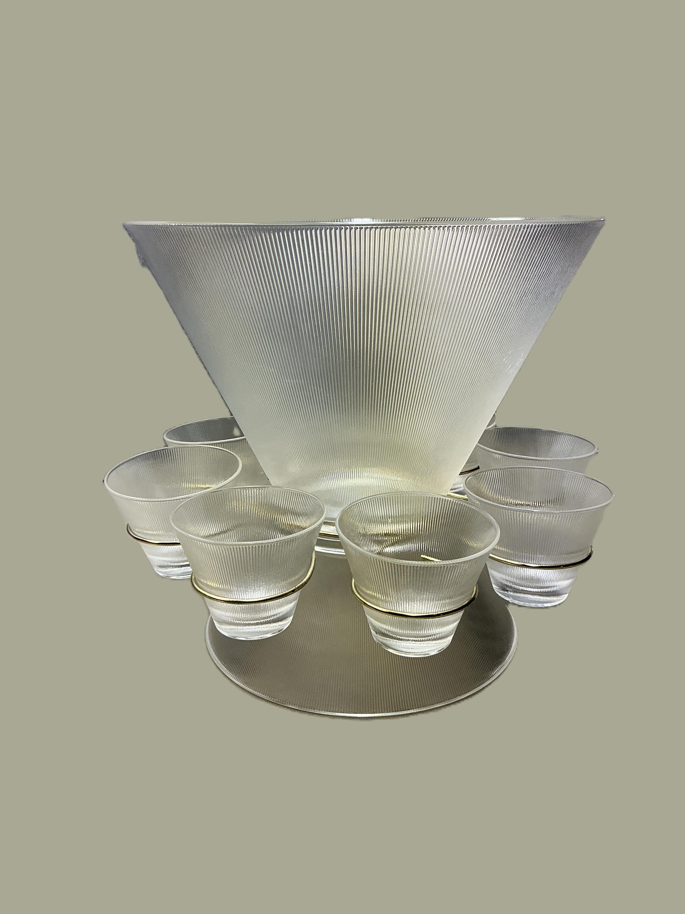 Antique Glass Punch Bowls - Etsy