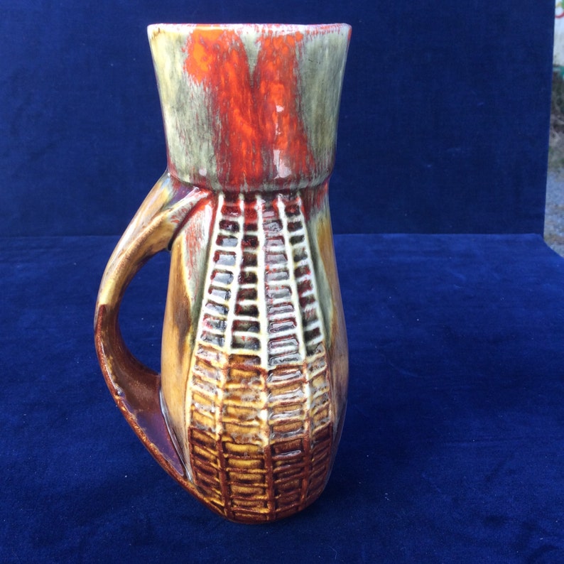 Vintage ceramic vase Marcia USA corn