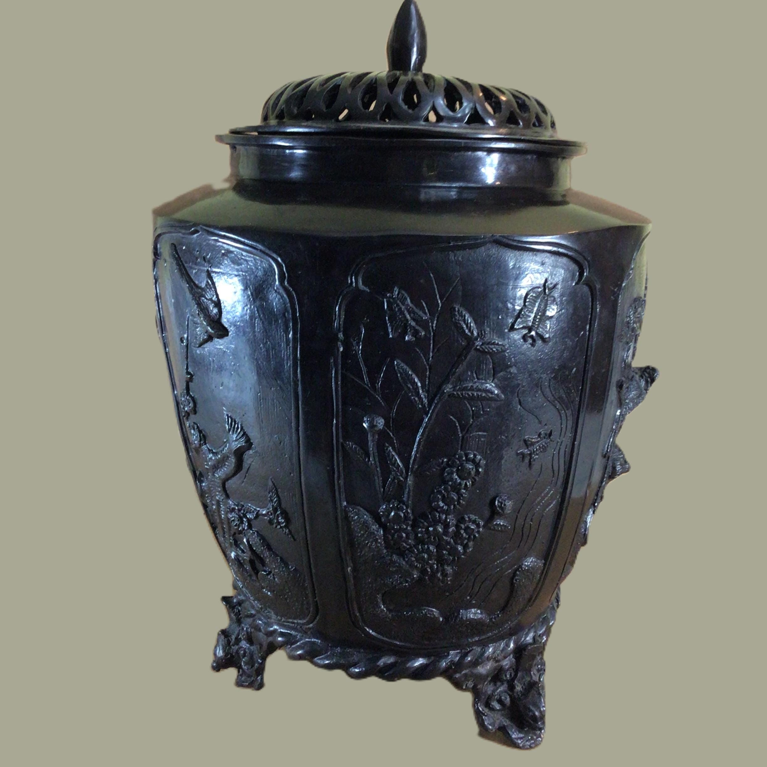 メートランドスミス MAITLAND SMITH 陶器製壺　蓋付き　ヴィンテージ Maitland Smith - Etsy