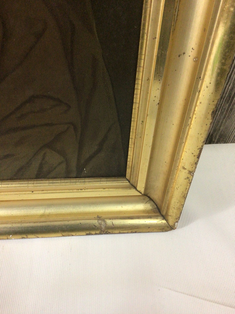 Antique Colton Zahm Roberts Framed Chromolithograph BEATRICE Etsy