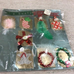 8 etichette regalo di Natale originali e retrò
