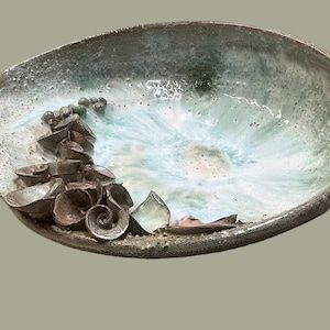 Vintage Ballas Greek pottery vessel