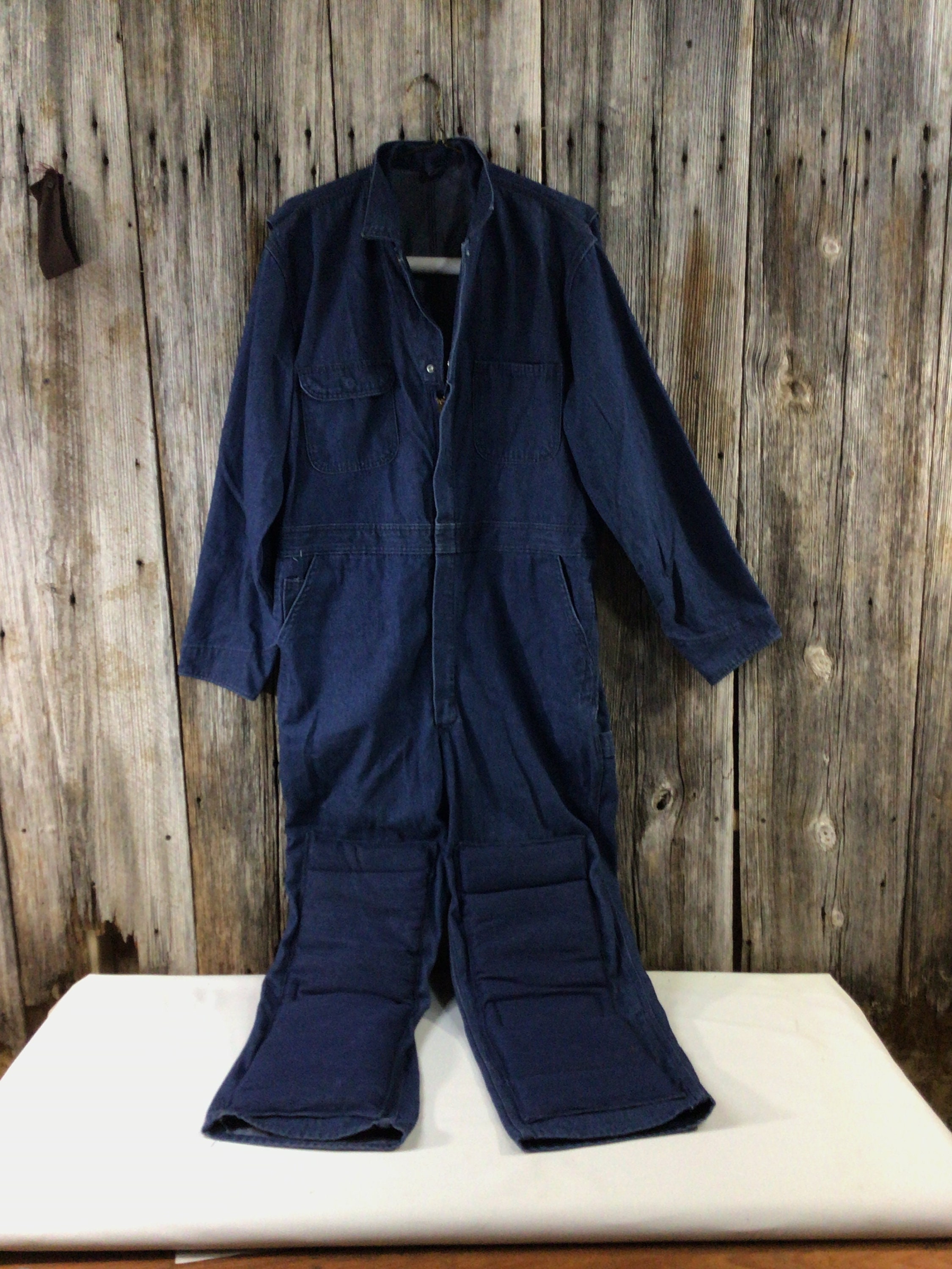 Big Mac Denim Coveralls With Padded Calves Size XL - Etsy