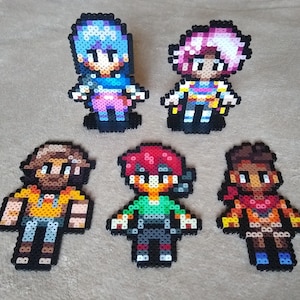 Bachelors // Fields Of Mistria // Perler Bead Art