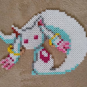 Kyubey // Madoka Magica // Perler Bead Art