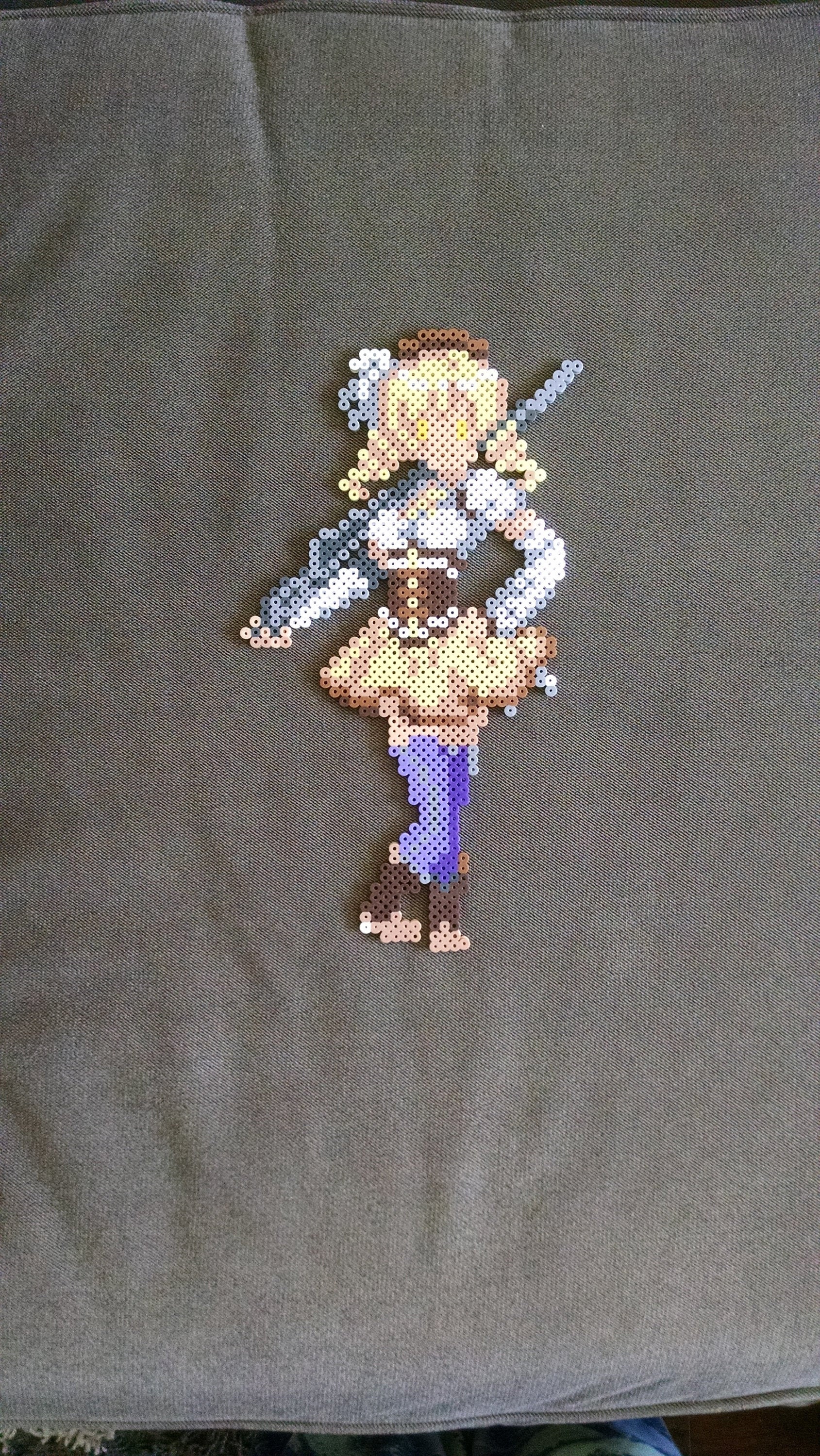Mami Tomoe // Madoka Magica // Perler Bead Art - Etsy