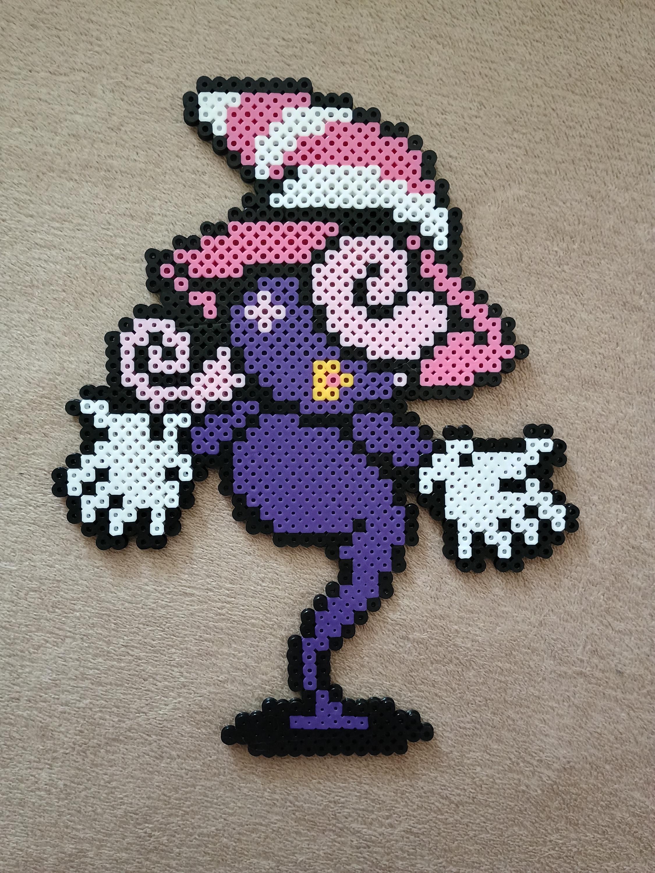 ペーパーマリオ 千年紀の扉：ビビアン | パーラービーズアート