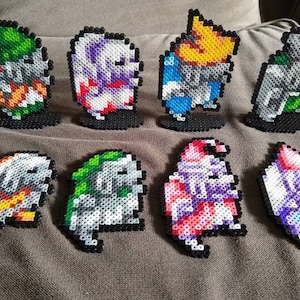 Nu Mou - All Jobs // Final Fantasy Tactics Advance // Perler Bead Art // Standing Perler Bead Art