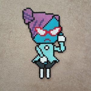 Super Paper Mario: Nastasia | Perler-kralenkunst | Magneten