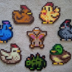 Coop animals // Stardew Valley // Perler Bead Art