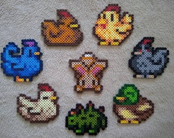 Coop animals // Stardew Valley // Perler Bead Art