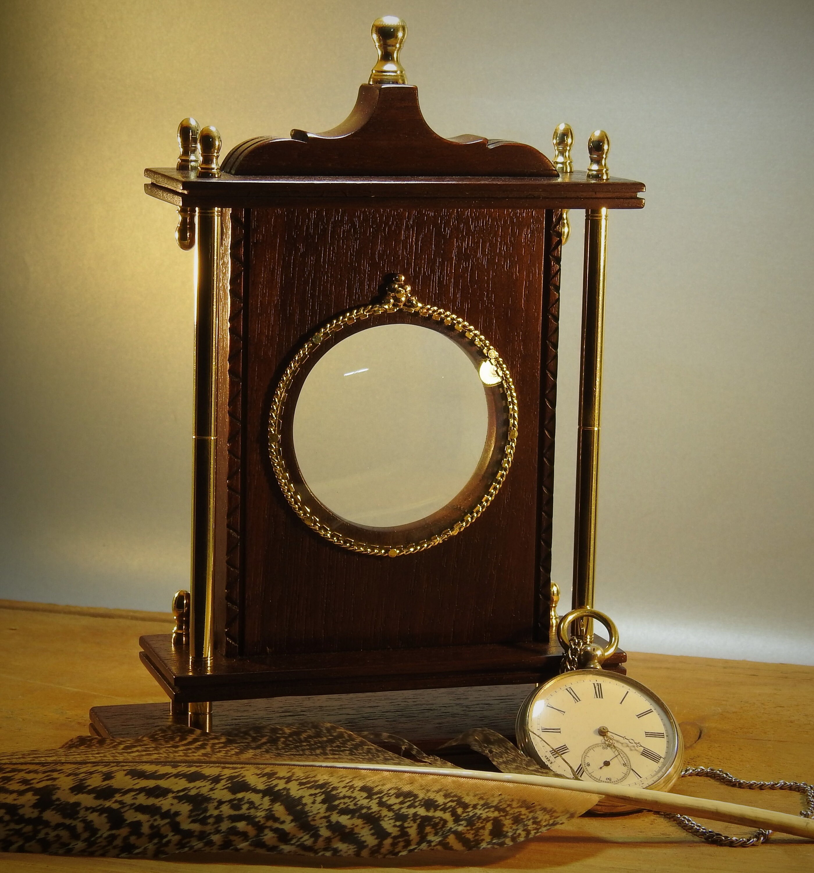 Porta orologio da tasca e cassa fatto a mano vecchio stile | Etsy Italia