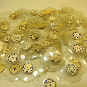 Antıque Pocket Watch Crystals,Watch Part,Steampunk,( 70 piece )